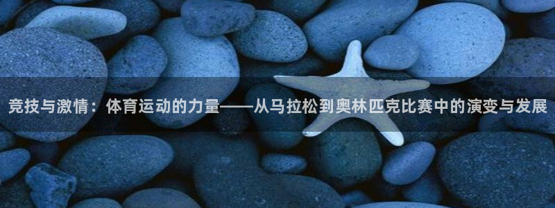 尊龙官网下载开户：竞技与激情：体育运动的力量——从马