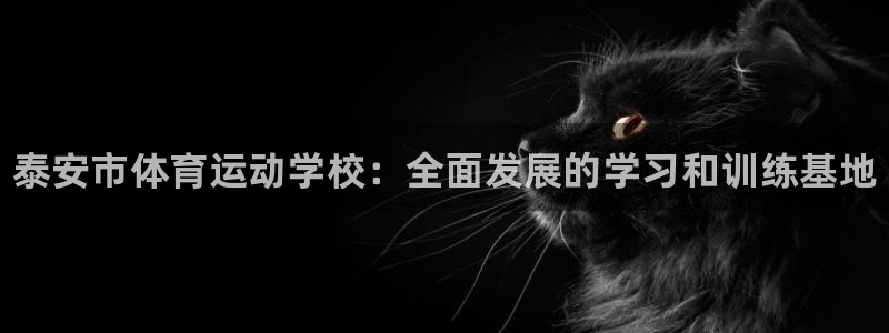 尊龙官网下载平台注册要钱吗：泰安市体育运动学校：全面