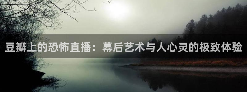 919篮球直播：豆瓣上的恐怖直播：幕后艺术与人心灵的极致体验
