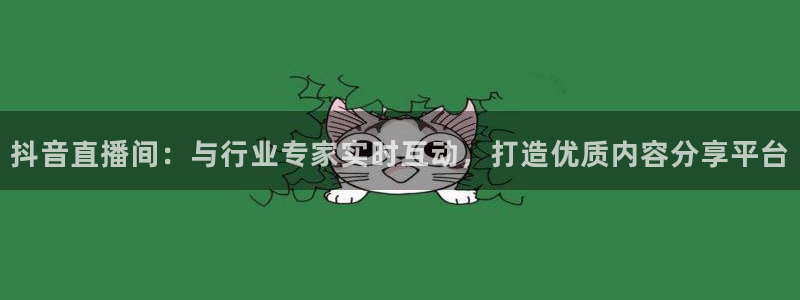 nba直播在线观看919：抖音直播间：与行业专家实时互动，打造优质内容分享平台