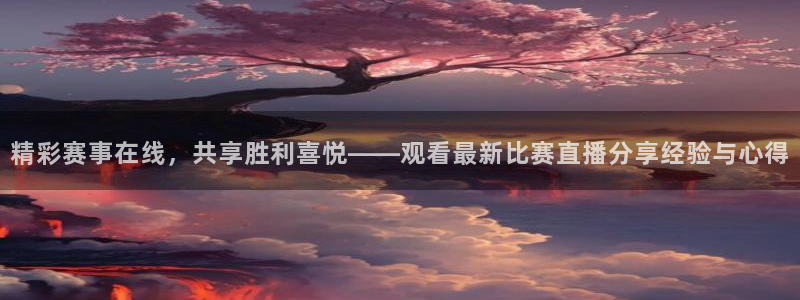 919直播看球：精彩赛事在线，共享胜利喜悦——观看最新比赛直播分享经验与心得